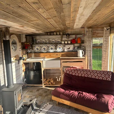 キャンプ場 Yellowhammer Hut At Carr House Farm *