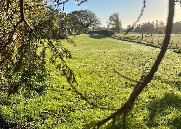 Kemping Yellowhammer Hut At Carr House Farm